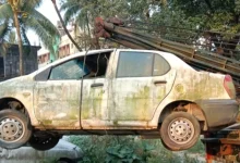 Dhubri Police Conducts Major Drive to Clear Abandoned Vehicles Across the District