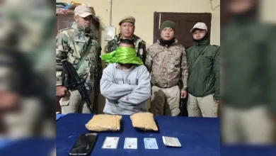 Manipur Police Seize 2.037 kg Opium at T. Khullen Checkpost