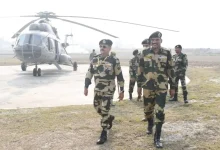 IG BSF Guwahati Frontier Reviews Security Readiness at Indo-Bangladesh Border