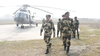 IG BSF Guwahati Frontier Reviews Security Readiness at Indo-Bangladesh Border