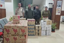 Sonapur Police Bust Underground Liquor Stash, Seize Large Alcohol Stock