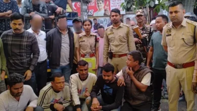Guwahati Police Busts Extortion Racket at Beltola Bazaar, Several Arrested