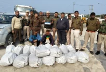 Biswanath Police Seize Cannabis Worth ₹46.4 Lakh in High-Speed Chase