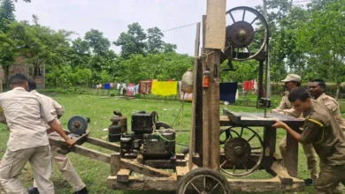 Dhubri Forest Launches Anti-Illegal Saw Mill Operation; Sapatgram Forest Team Dismantles Band Saw Mill at Boalkamri