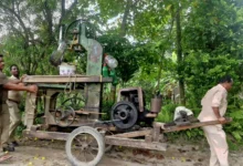 Illegal Saw Mill Busted in Nayarhat: Forest Team Strikes Hard Against Timber Mafia