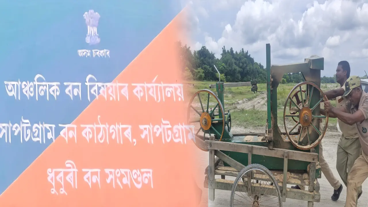 Dhubri Forest Cracks Down on Illegal Timber Trade in Bhelakoba