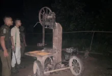 Illegal Saw Mill Busted in Chedamari by Abhayapuri Forest Team